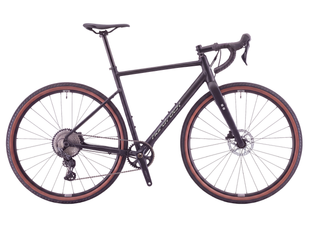 27/28 Gravel GT2 GRX 1x12-40-10/45 Kenda 700x45c, carbon gaffel No Tubes. 