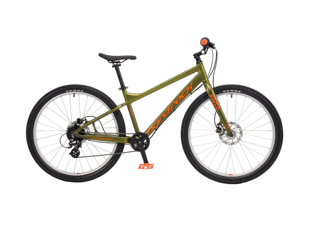 iFarta 10.14 RSR DISC (26") Green 2 10 til 14 år -Vekt 11,2kg 26" hjul NYHET 