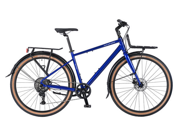 26/27 Barcode - 1x8 Shimano ESSA 1x8 Shimano ESSA med front bagasjebærer 