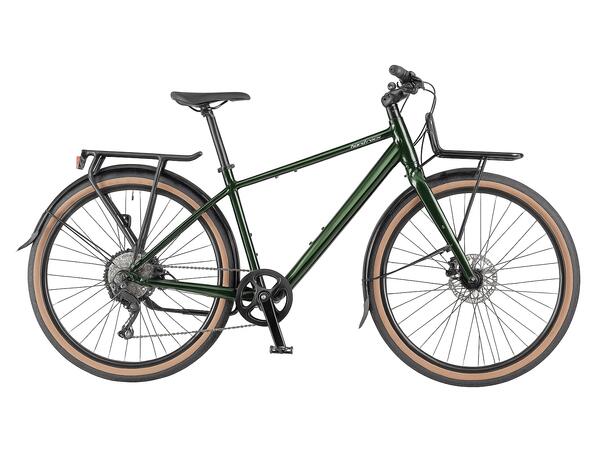 26/27 Barcode - 1x8 Shimano ESSA 1x8 Shimano ESSA med front bagasjebærer 