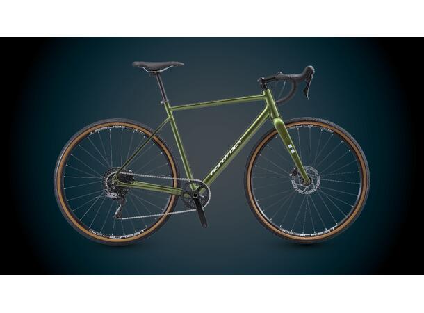 26/27 Gravel GT2 GRX 1x12-40-10/45 Kenda 700x45c, carbon gaffel No Tubes. 